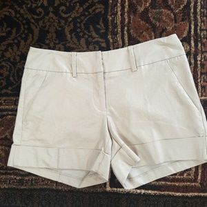 NWT New York & Company gold dressy shorts